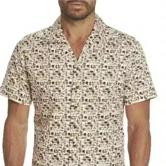 Robert Graham- “Joryne” Classic Fit Men’s Short Sleeve XL Shirt New Without Tags - Picture 2 of 10